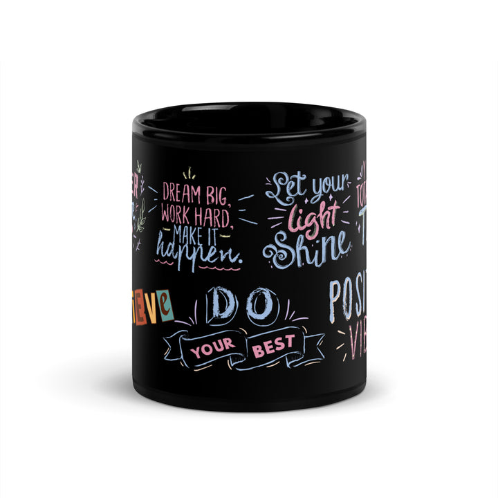 Black Glossy Mug