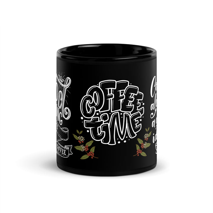 Black Glossy Mug