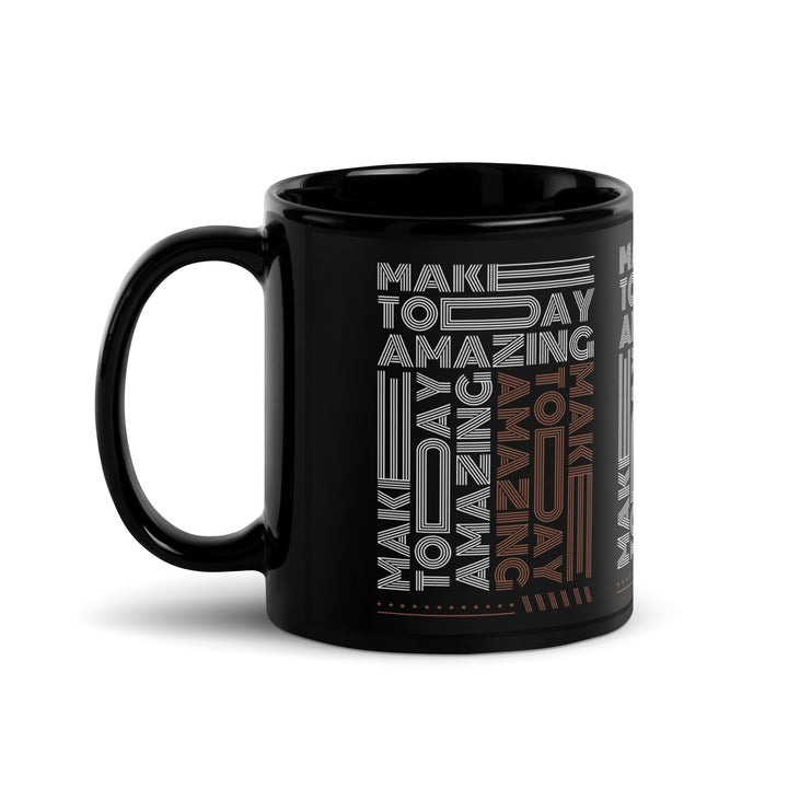 Black Glossy Mug