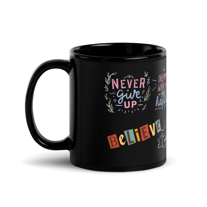 Black Glossy Mug