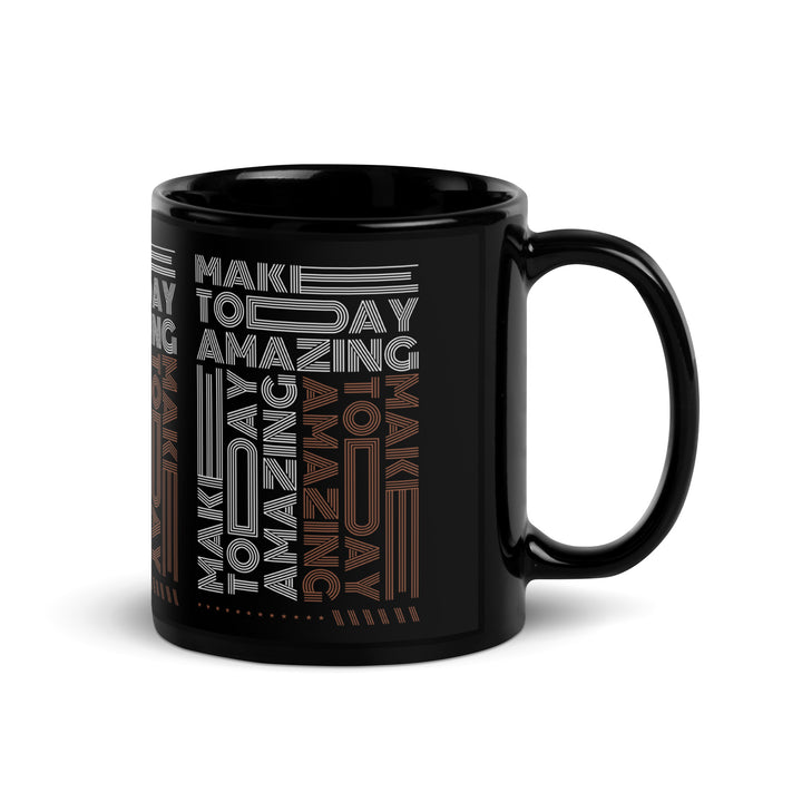 Black Glossy Mug