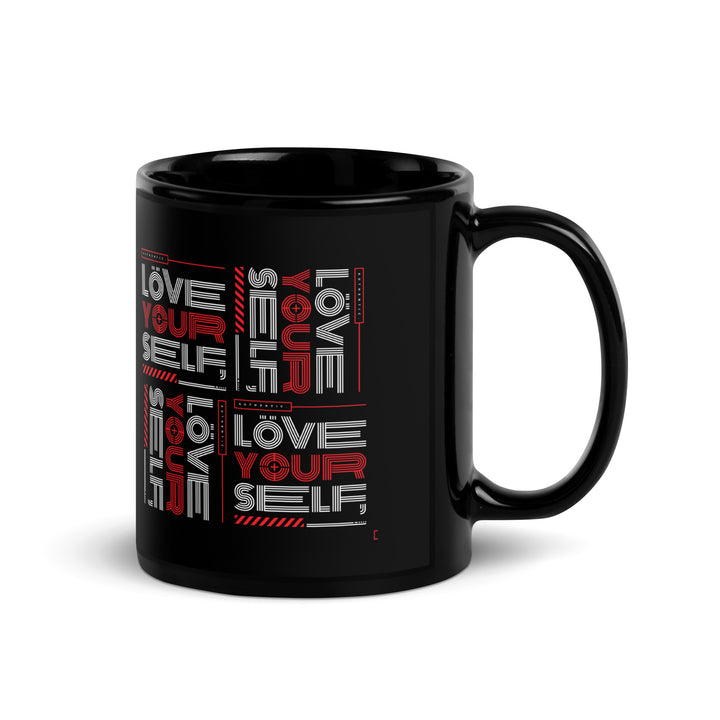 Black Glossy Mug