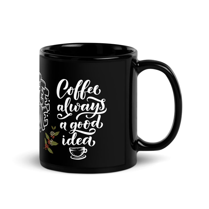 Black Glossy Mug