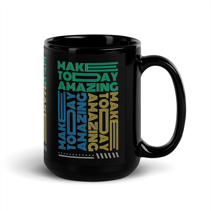 Black Glossy Mug