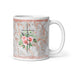White glossy mug